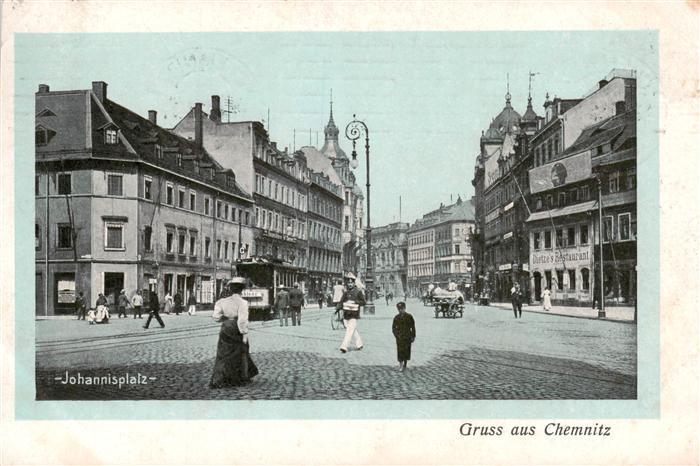 CHEMNITZ Sachsen Johannisplatz