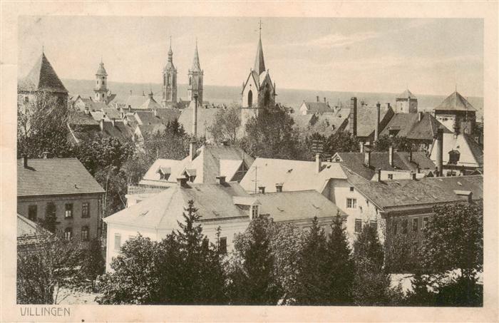Villingen -Schwenningen Altstadt Kirchtuerme
