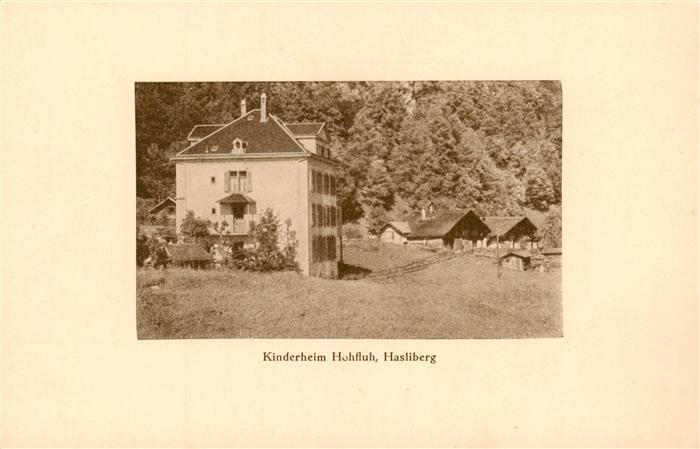 Hohfluh-Hasliberg Bruenig BE Kinderheim