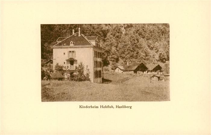 Hohfluh-Hasliberg Bruenig BE Kinderheim