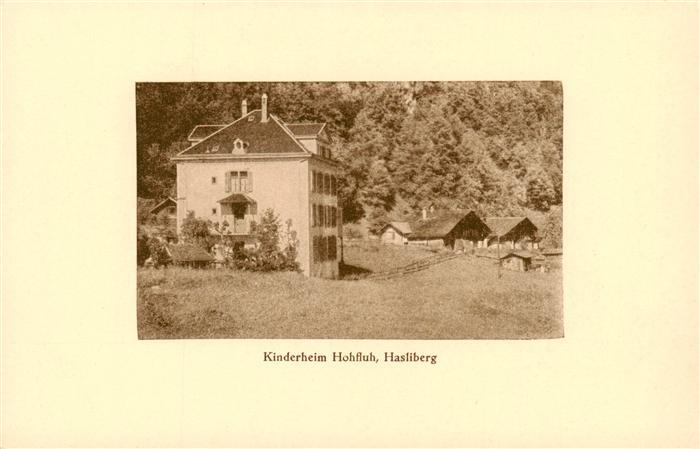 Hohfluh-Hasliberg Bruenig BE Kinderheim