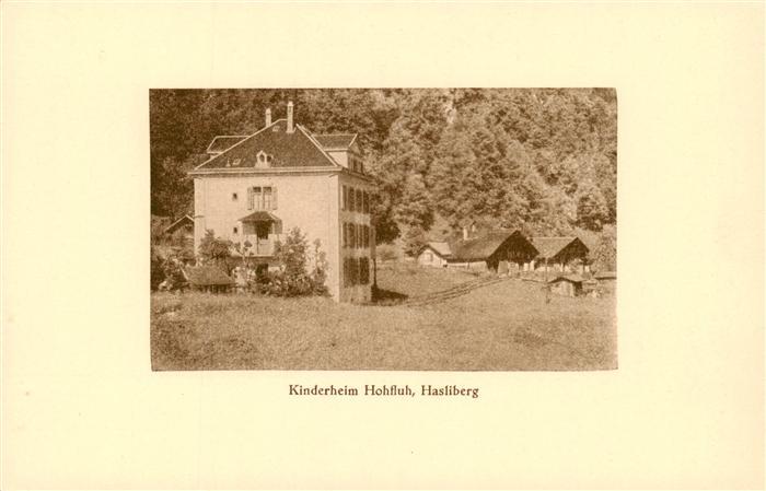 Hohfluh-Hasliberg Bruenig BE Kinderheim