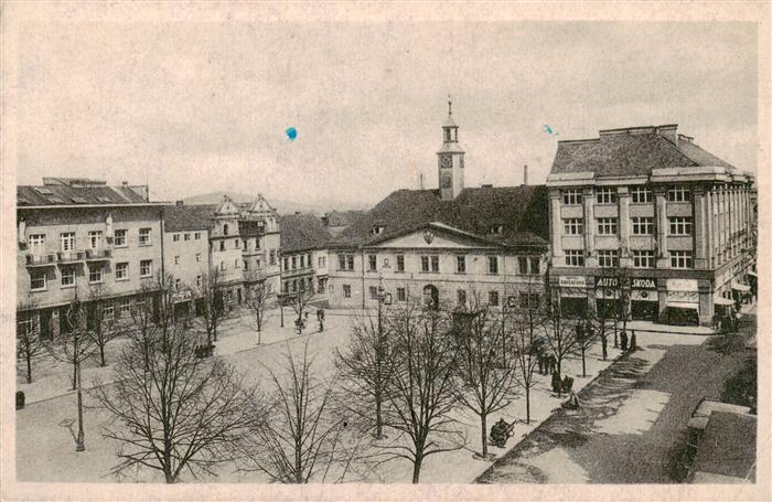 Louny Laun CZ Marktplatz