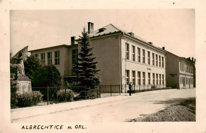 Albrechtice nad Orlici Albrechtsdorf Adler CZ Skola Schule