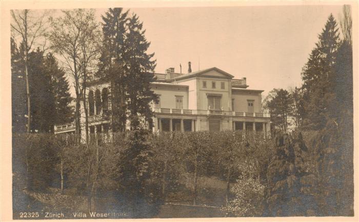ZueRICH ZH Villa Weserdonck