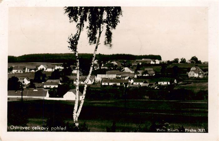 Ostrovec CZ Celkovy pohled Teilansicht
