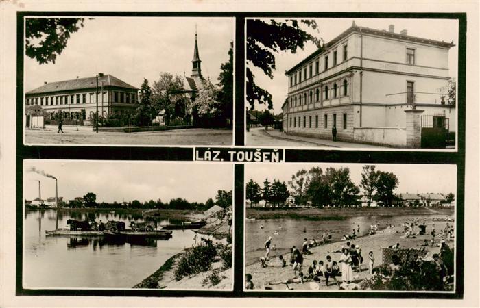 Lazne Tousen CZ Motive Stadtzentrum Badestrand Faehre