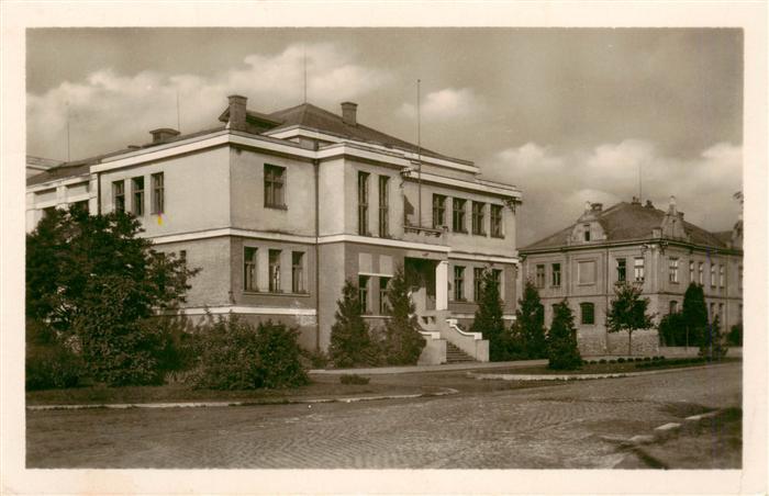 Lipnik nad Becvou CZ Haeuserpartie