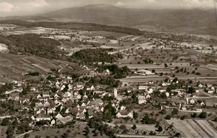 Efringen-Kirchen Fliegeraufnahme