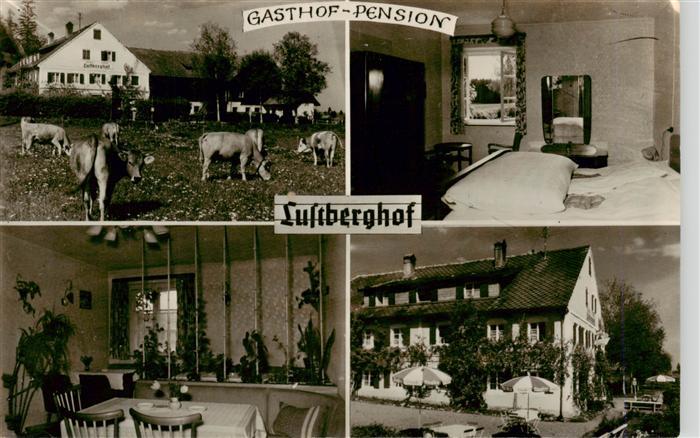 Denklingen Oberbayern Gasthof Pension Lustberghof Gastraum Fremdenzimmer Viehwei