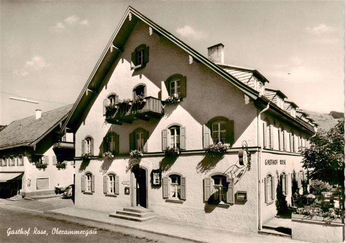OBERAMMERGAU Bayern Gasthof Rose
