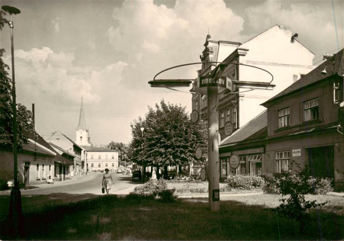 Bystrice pod Hostynem Bistritz am Hostein CZ Ulice Rude armady