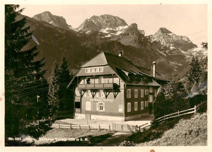 Grabs SG Kurhaus Voralp Alpen