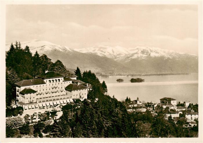 Brissago Lago Maggiore TI Hotel Brenscino Ferienheim des Schweiz. Eisenbahner Ve