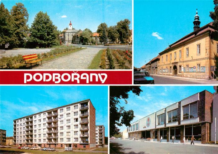 Podborany CZ Namesti MeNV Nova vystavba Obchodni dum Rubin