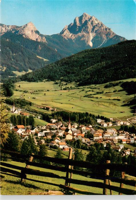 Welsberg-Taisten Suedtirol IT Panorama Pustertal Alpen