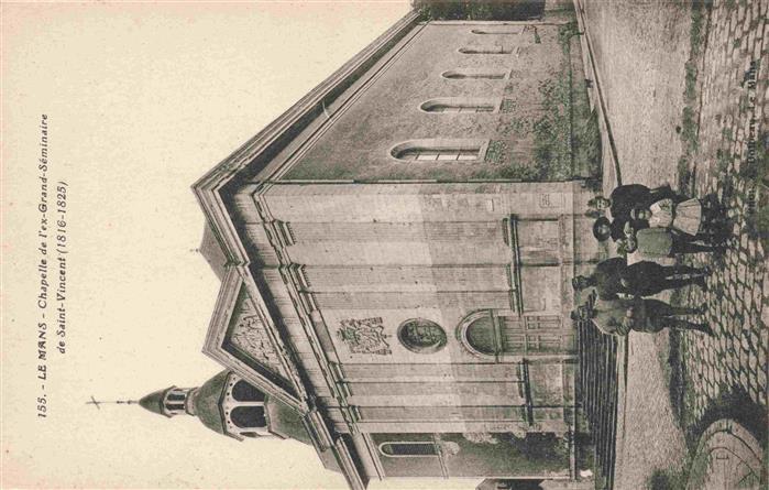 Le Mans 72 Sarthe Chapelle de l'ex Grand Séminaire de Saint-Vincent