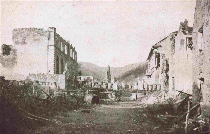 Steinbach 68 Haut-Rhin Rue Principale Kriegsschauplatz 1. Weltkrieg