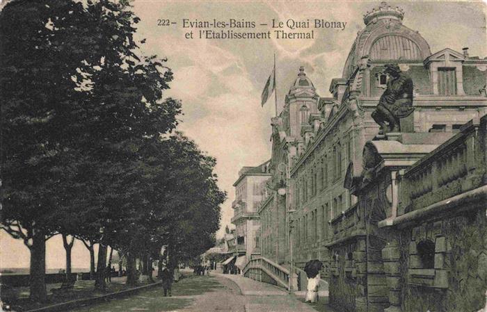 Evian-les-Bains 74 Quai Blonay Etablissement Thermal