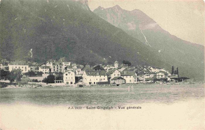 Saint-Gingolph Haute Savoie Vue générale