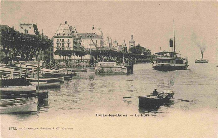 Evian-les-Bains 74 Le port