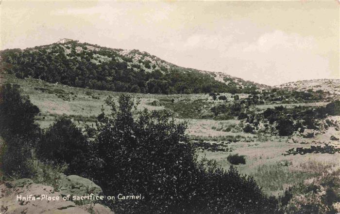 Haifa Israel Place of sacrifice on Carmel