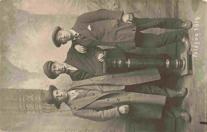 Dingsheim 67 Bas-Rhin Gruppenbild Junge Maenner Feldpost