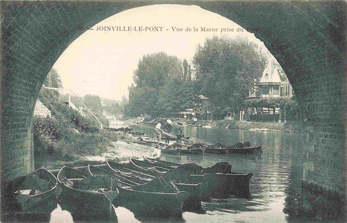 Joinville-le-Pont 94 Vue de la Marne prise du pont