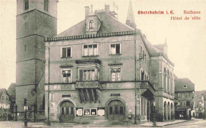 Oberehnheim Obernai 67 Alsace Hôtel de Ville Rathaus