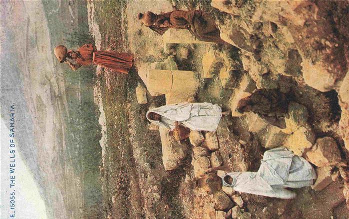 Samaria  Samarien Sebastje Israel The Wells
