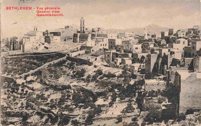Bethlehem  Yerushalayim Israel Vue générale