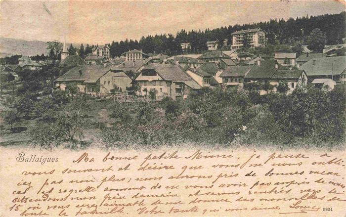 Ballaigues VD Teilansicht