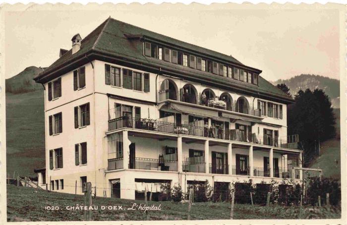Chateau-d Oex VD Hôpital Krankenhaus