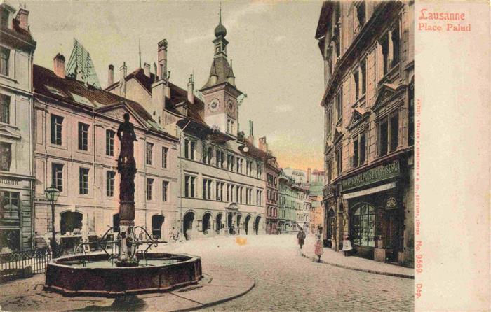 LAUSANNE VD Place Palud Fontaine