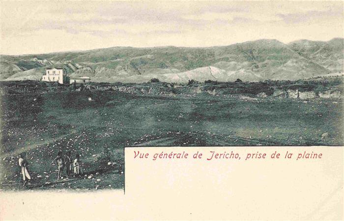 Jericho  Israel Panorama vue prise de la plaine