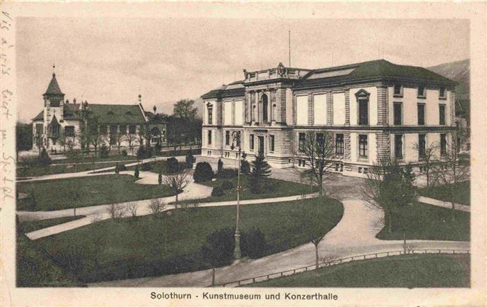 Solothurn Soleure SO Kunstmuseum und Konzerthalle