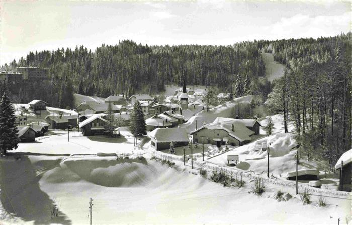 Saint-Cergue St-Cergue Nyon VD Winterpanorama