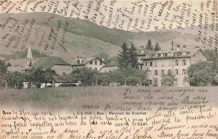 Bex-les-Bains VD Pension de Crochet