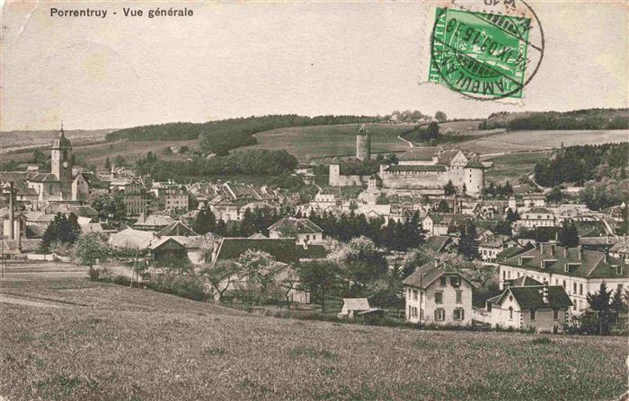 Porrentruy JU Vue générale
