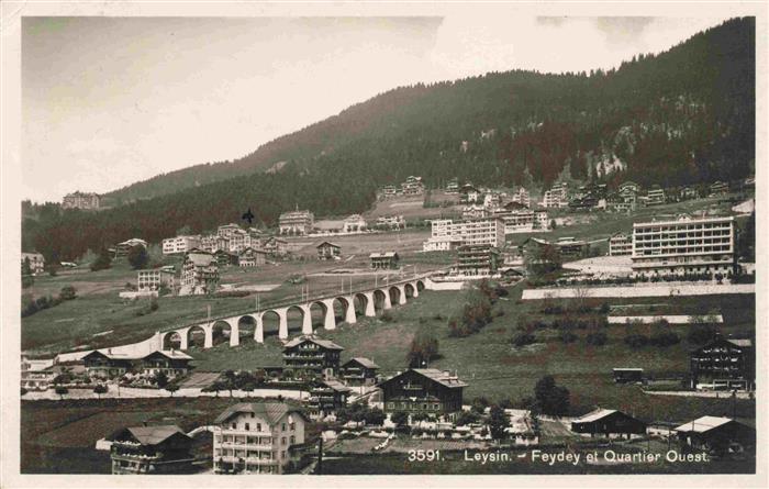 Leysin VD Feydey et Quartier Ouest