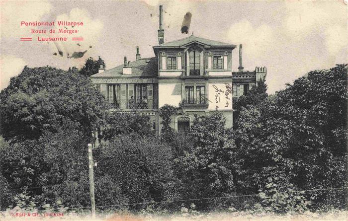 LAUSANNE VD Pensionnat Villarose