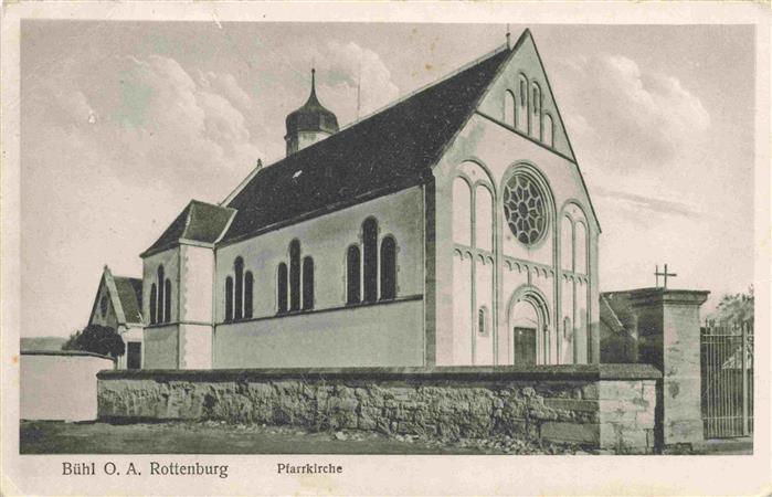 Buehl Rottenburg Tuebingen Pfarrkirche