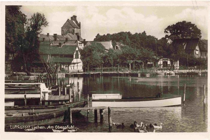 Lychen Partie am Oberpfuhl Luftkurort