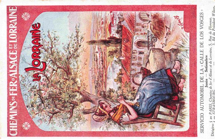 Strasbourg  Strassburg 67 Bas-Rhin La Lorraine Collection Chemins de Fer d'Alsac