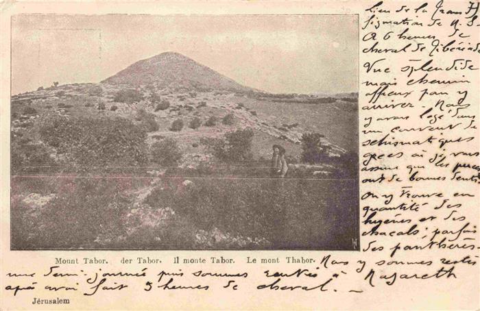 Mont Tabor Mount Tabor Afula Israel Panorama