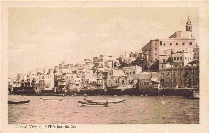 Jaffa Tel-Aviv Israel General view from the sea