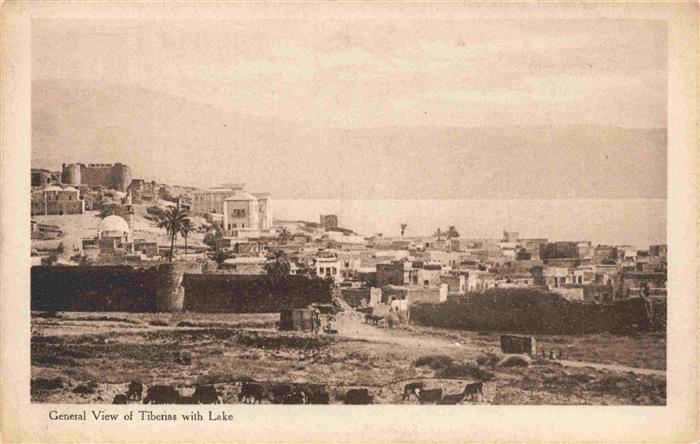 Tiberias Israel General view with lake