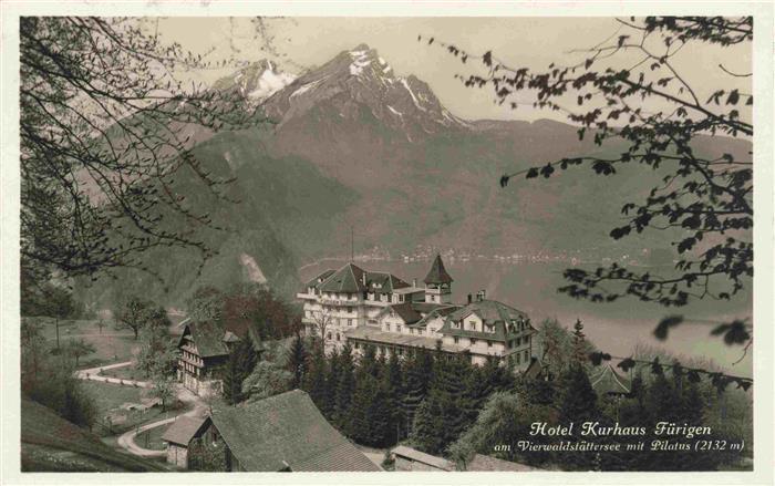 Fuerigen Stansstad NW Hotel Kurhaus Vierwaldstaettersee Alpen