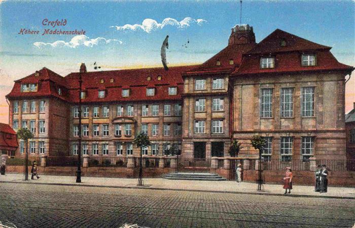 Crefeld KREFELD Hoehere Maedchenschule