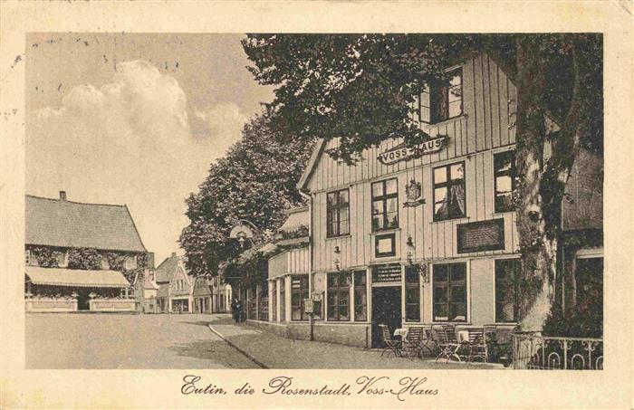 Eutin Schleswig-Holstein Voss-Haus Rosenstadt